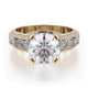 MICHAEL M Engagement Rings 18K Yellow Gold Stella R690-2 R690-2YG