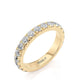 MICHAEL M Engagement Rings 18K Yellow Gold Wedding Band R731LB