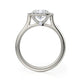 Michael M Center Stone Four Prong Round Engagement Ring
