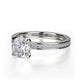 Michael M Pave Round Engagement Ring