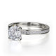 Michael M Pavé Round Engagement Ring