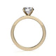 Michael M Pavé Round Engagement Ring