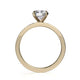 Michael M Pave Round Engagement Ring
