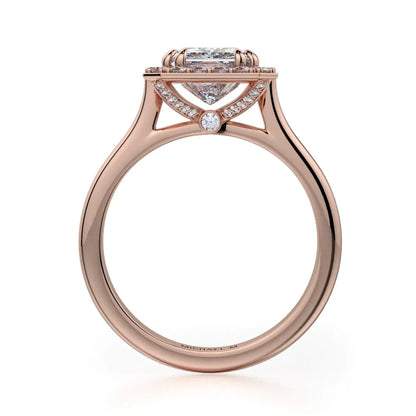 Michael M Prong Radiant Engagement Ring
