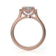 Michael M Prong Radiant Engagement Ring