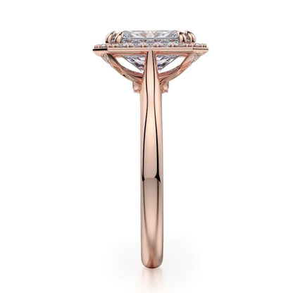 Michael M Prong Radiant Engagement Ring