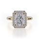 Michael M Prong Radiant Engagement Ring