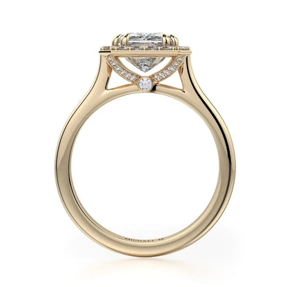 Michael M Prong Radiant Engagement Ring