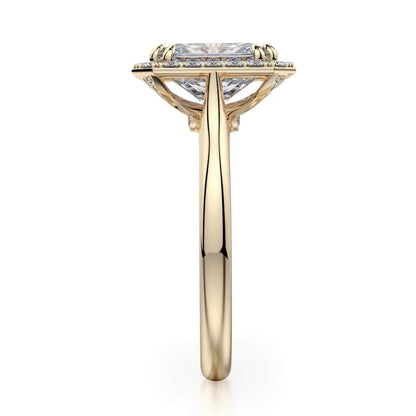 Michael M Prong Radiant Engagement Ring