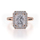 Michael M Prong Radiant Engagement Ring
