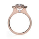 Michael M Prong Round Engagement Ring