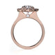 Michael M Prong Round Engagement Ring