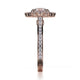 Michael M Prong Round Engagement Ring