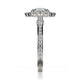 Michael M Prong Round Engagement Ring