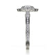 Michael M Prong Round Engagement Ring