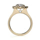 Michael M Prong Round Engagement Ring