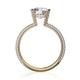 Michael M Hidden Halo Round Engagement Ring