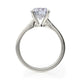 Michael M Hidden Halo Round Engagement Ring