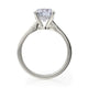 Michael M Hidden Halo Round Engagement Ring