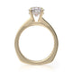 Michael M Hidden Halo Round Engagement Ring