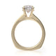 Michael M Hidden Halo Round Engagement Ring