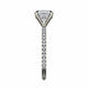 Michael M Center Stone Claw Prong Round Engagement Ring