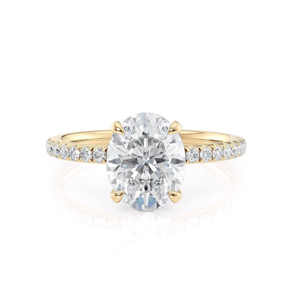 MICHAEL M Engagement Rings Crown R706-2 Oval