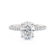 MICHAEL M Engagement Rings Crown R706-2 Oval