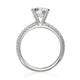 Michael M Hidden Halo Round Engagement Ring