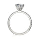 Michael M Hidden Halo Round Engagement Ring