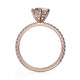 Michael M Hidden Halo Round Engagement Ring