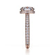 Michael M Hidden Halo Engagement Ring