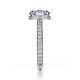 Michael M Hidden Halo Engagement Ring