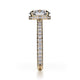 Michael M Hidden Halo Engagement Ring