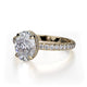 Michael M Hidden Halo Engagement Ring