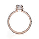 Michael M Hidden Halo Engagement Ring