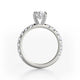 Michael M Hidden Halo Engagement Ring