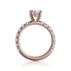 Michael M Hidden Halo Engagement Ring