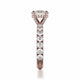Michael M Hidden Halo Engagement Ring