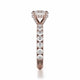 Michael M Hidden Halo Engagement Ring
