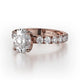 Michael M Hidden Halo Engagement Ring