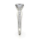 Michael M Hidden Halo Round Engagement Ring