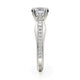 Michael M Hidden Halo Round Engagement Ring