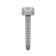 Michael M Hidden Halo Round Engagement Ring