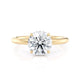 MICHAEL M Engagement Rings CROWN R750-2 Round-Cut Diamond Solitaire