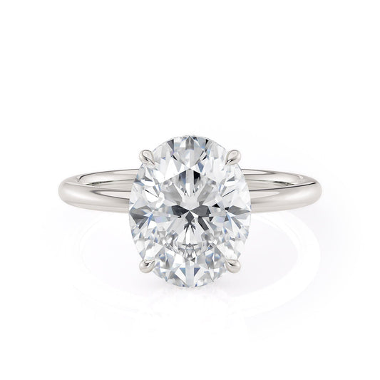 MICHAEL M Engagement Rings Crown R750-3 Oval