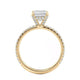 Michael M Emerald Engagement Ring