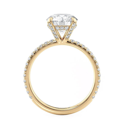 Michael M Round Engagement Ring