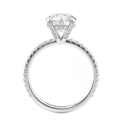 Michael M Round Engagement Ring