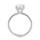 Michael M Round Engagement Ring